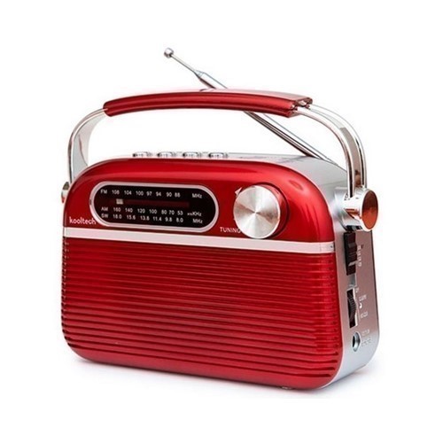 RADIO KOOLTECH CPR102R BLUES ROJO